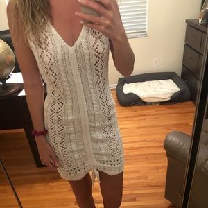 Crochet beach cover up